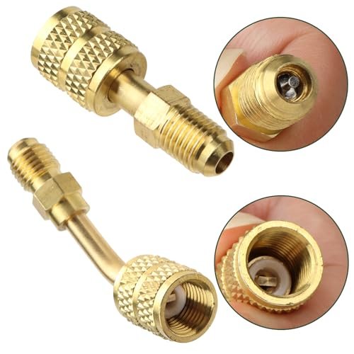 R410a HVAC Adapter: Mini Split Charging Port w/ Valve Core Remover - Image 7