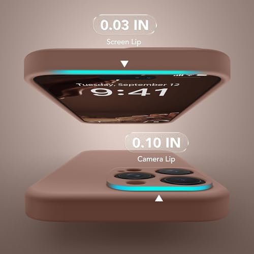 SuydanBox Magnetic Case for iPhone 13 Pro Max, MagSafe, Shockproof, Brown - Image 6