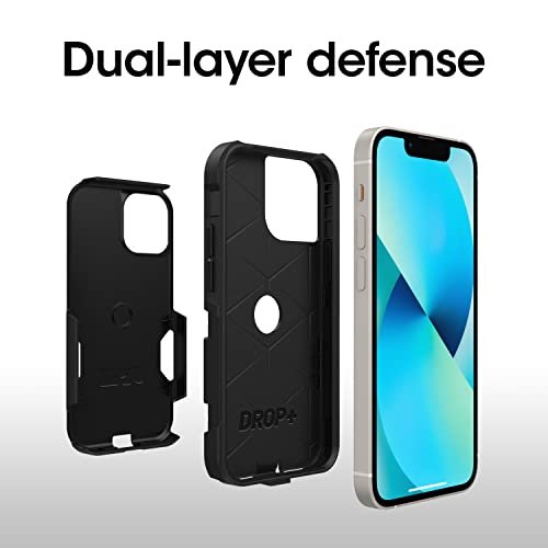 OtterBox iPhone 13/12 Mini Commuter Case - Slim Rugged Protection Black - Image 3