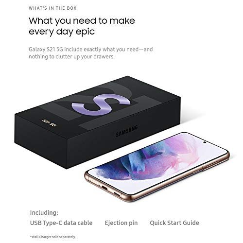 Samsung Galaxy S21 5G 128GB Phantom Pink Unlocked Smartphone Renewed - Image 8