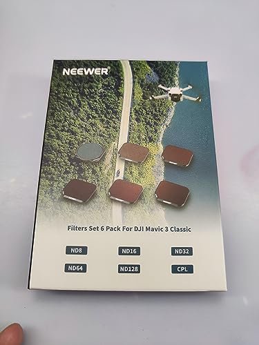 DJI Mavic 3 Classic ND/CPL Filters 6-Pack: HD Optical Drone Lens Filters - Image 10