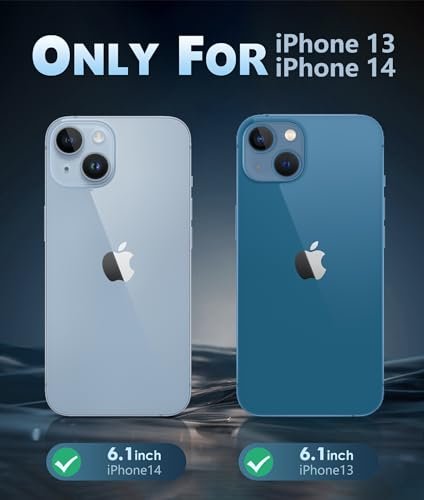 Magnetic Clear iPhone 14 Case - Military-Grade Drop Protection, No Yellowing - Image 2