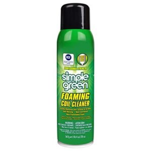 Heavy-Duty Foam Coil Cleaner Spray - AC HVAC Condenser Cleaner, 20 oz