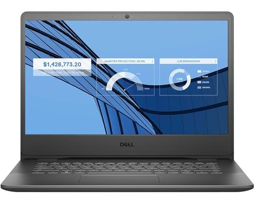 Dell Vostro 3400 14.0" HD Business Laptop (4-Core Intel i5-1135G7, 8GB RAM, 256GB SSD + 1TB HDD, GeForce MX330, Backlit KB, AC WiFi, Bluetooth, Webcam, SD Reader, USB 3.1, Ubuntu Linux 20.04)