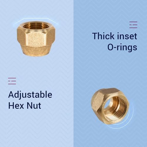 DELLA 25 Ft Mini Split Line Set, 1/4" & 3/8" Copper Pipes with Insulation - Image 5