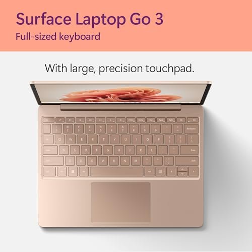 Microsoft Surface Laptop Go 3: Slim 12.4" Intel i5 Ultraportable Touchscreen Notebook - Image 5