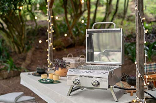 Portable 2-Burner Stainless Steel Grill | Camping Outdoor Kitchen BBQ - Image 3