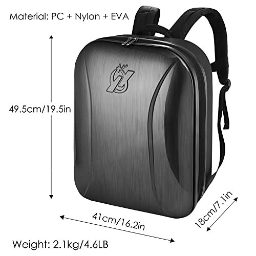 Ultimate DJI FPV Drone Case: Waterproof Shockproof Backpack for Combo Kit & Goggles - Image 3
