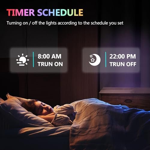 Aoketezm 6" Smart LED Downlights, RGB Color Changing, Alexa & Siri Compatible - Image 6