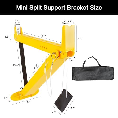 WeCooper Mighty Bracket Mini Split Support | Indoor AC Installation Tool - Image 3