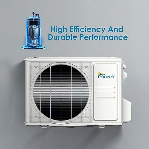 Here's a revised, SEO-friendly title:
Senville LETO 2-Ton Mini Split AC/Heat Pump, 24000 BTU, Alexa Smart Home - Image 5