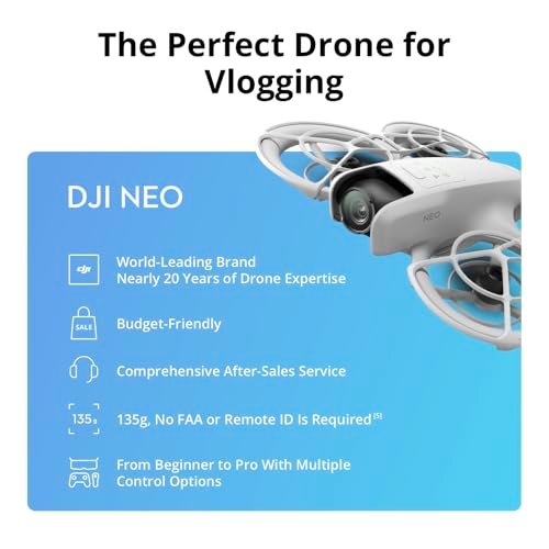 DJI Neo Mini Drone 4K UHD, AI Tracking, Palm Takeoff, 2 Batteries, 135g - Image 7