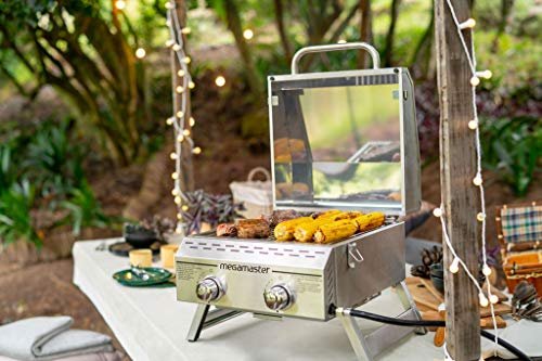 Portable 2-Burner Stainless Steel Grill | Camping Outdoor Kitchen BBQ - Image 4