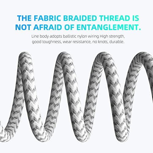 Here's an optimized version:
Ultra-Long 10FT iPhone Charger Cable 3-Pack: Fast Charging MFi Certified - Image 3