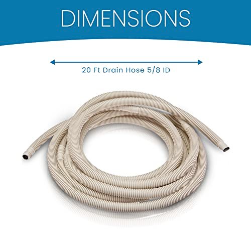 Premium 20 Ft Mini Split AC Drain Hose - Universal Ductless Heat Pump Line - Image 2