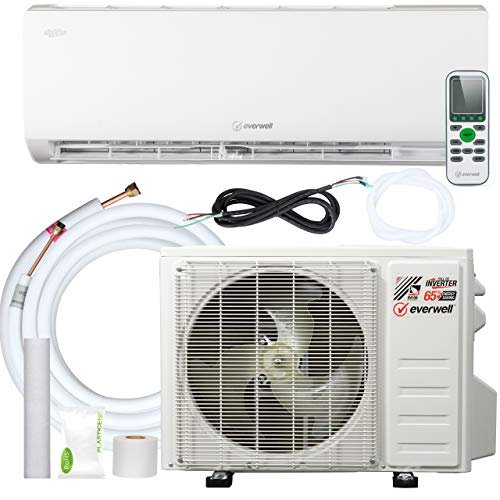 Everwell 12,000 BTU Inverter Minisplit, 20 SEER, Cooling-Only, 220V System
