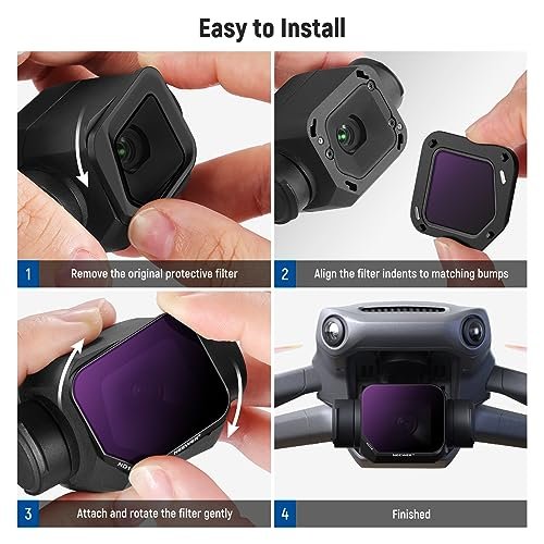 DJI Mavic 3 Classic ND/CPL Filters 6-Pack: HD Optical Drone Lens Filters - Image 7