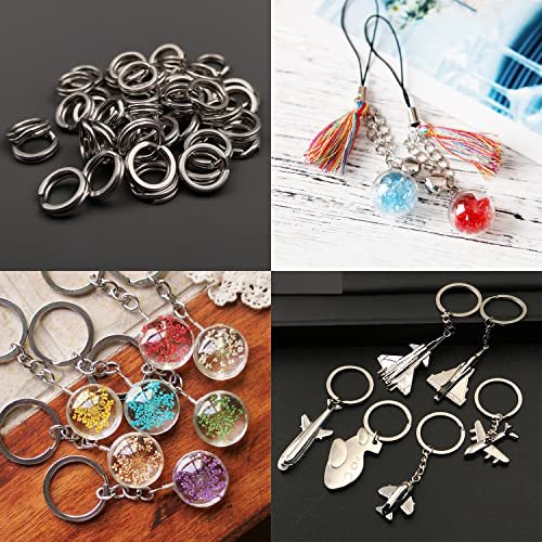 Halyuhn 200Pcs Durable Stainless Steel Double Jump Rings with Plier - Image 7