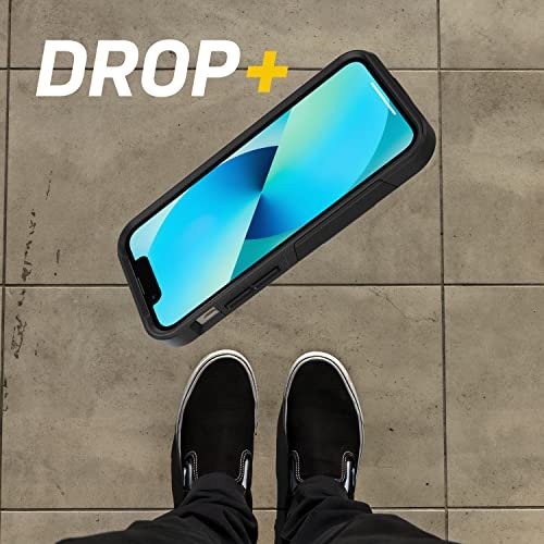 OtterBox iPhone 13/12 Mini Commuter Case - Slim Rugged Protection Black - Image 4