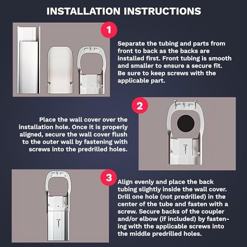 Paintable Mini Split Line Cover Kit - Weatherproof, Easy Install, 3"x7.5' - Image 8