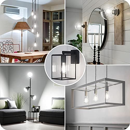 4-Pack Edison LED Bulbs 100W Eq, 1400LM, 5000K Daylight, CRI90+, Clear Glass - Image 7