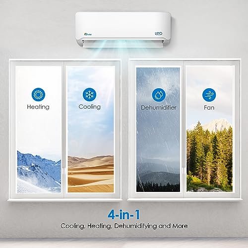 Here's a revised, SEO-friendly title:
Senville LETO 2-Ton Mini Split AC/Heat Pump, 24000 BTU, Alexa Smart Home - Image 3