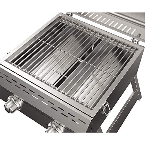 Portable 2-Burner Stainless Steel Grill | Camping Outdoor Kitchen BBQ - Image 12