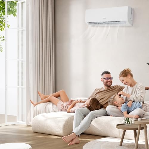 Here's a refined version:
ROVSUN 9000 BTU Mini Split AC Heater - Wifi Inverter Ductless Heat Pump - Image 8