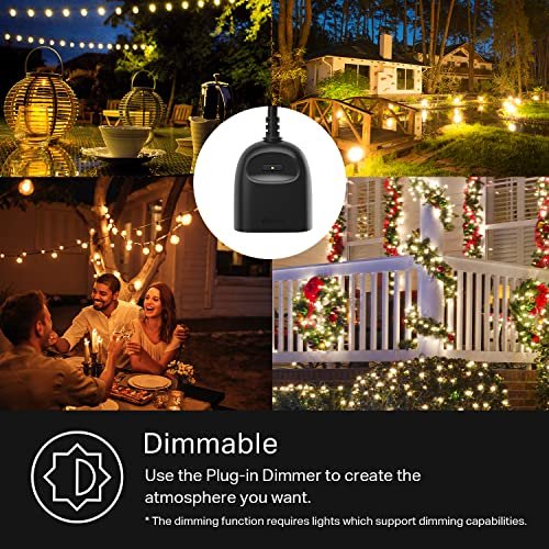 Smart Outdoor Dimmer Plug: Weatherproof Wi-Fi String Light Control with Alexa - Image 5