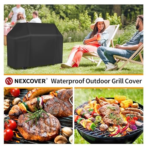 Premium 58" Waterproof BBQ Grill Cover - Weber, Brinkmann, Nexgrill Compatible - Image 7