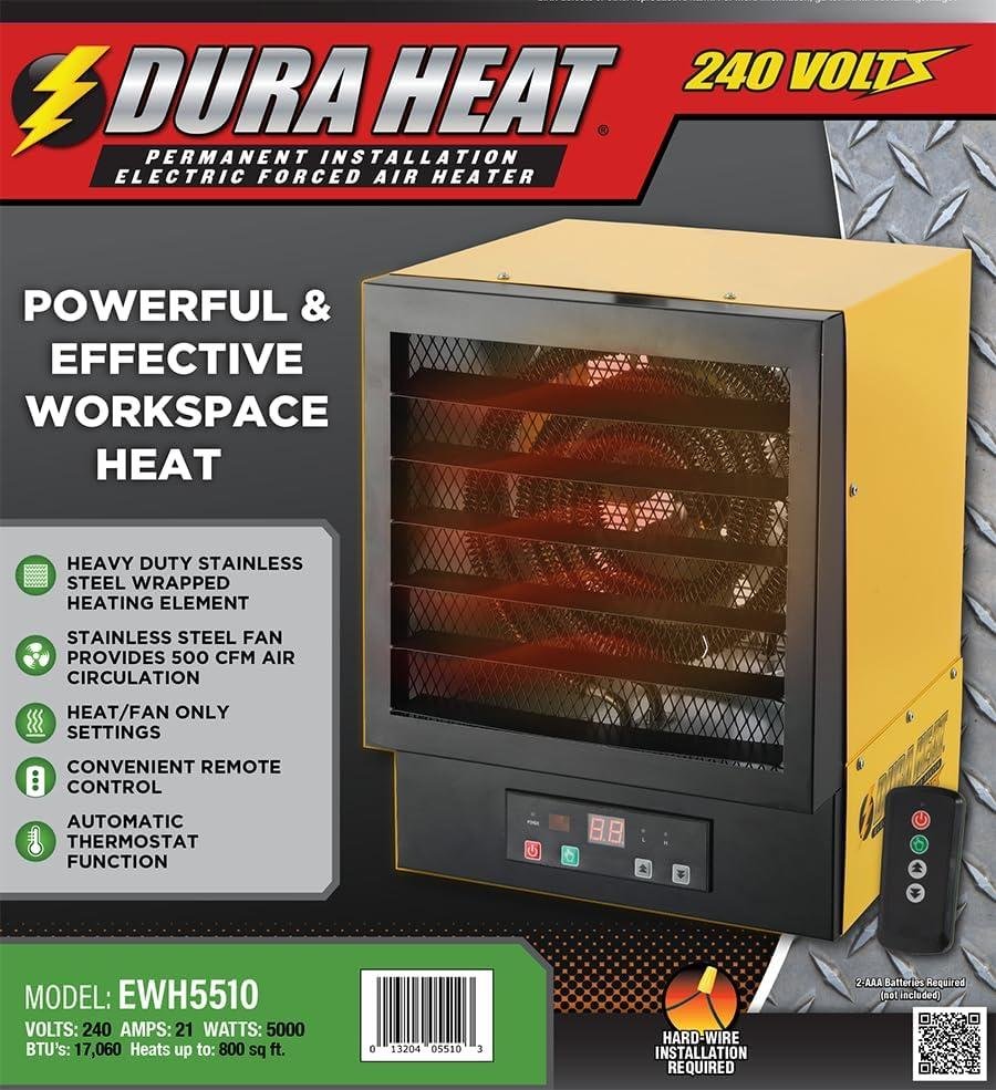 Stay Cozy ⁤This Winter: Our Dura Heat electric Heater with Remote!