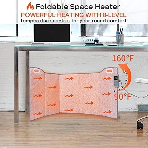 Stay Cozy with Our Quiet, Foldable Foot Warmer Heater!