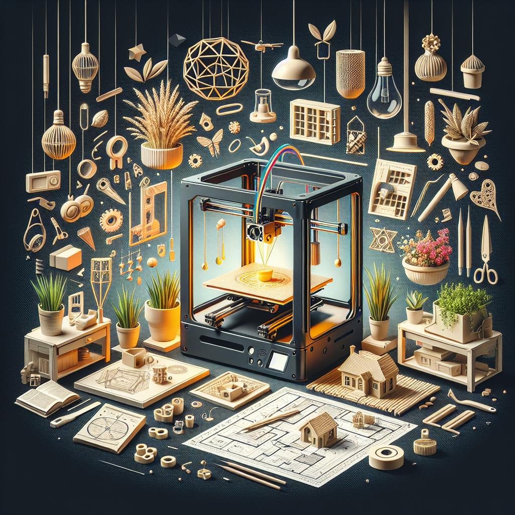 Creative Home⁣ Makeovers with 3D Printing
