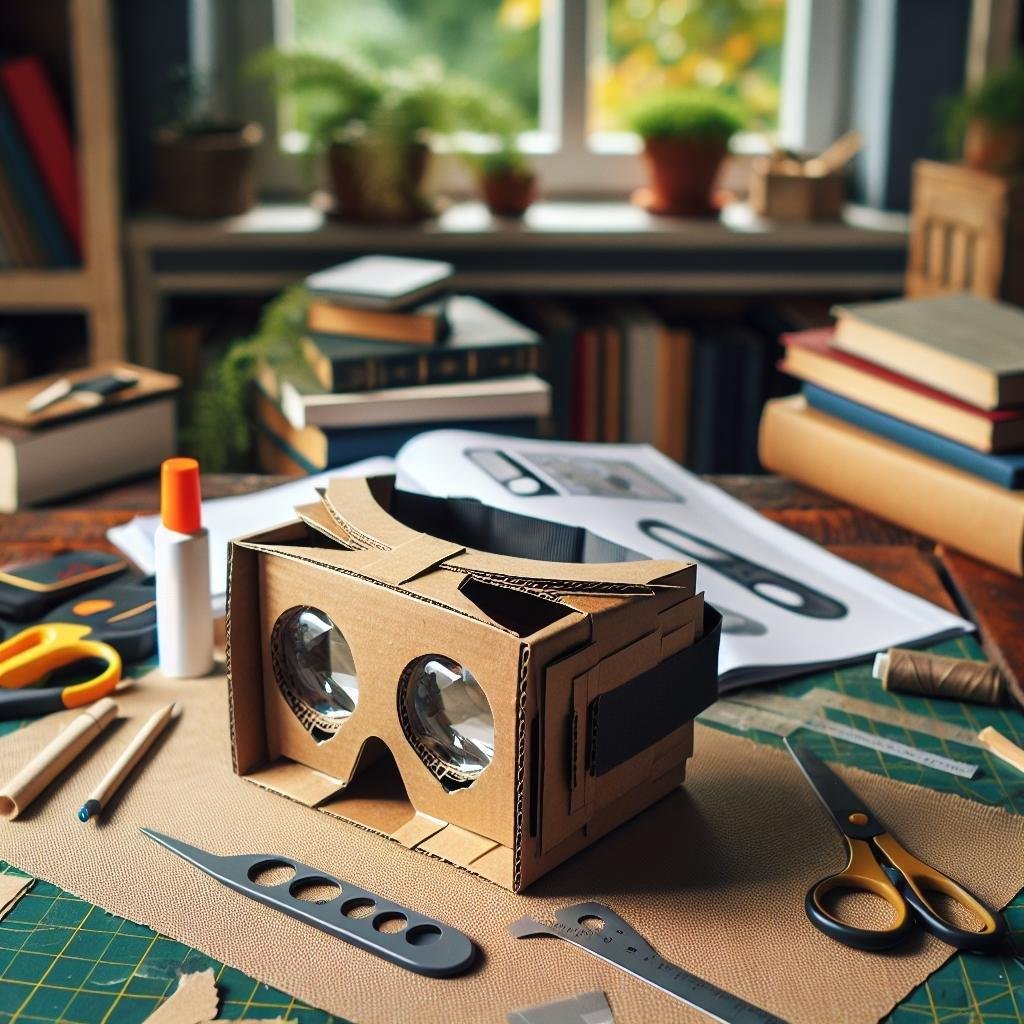how to make a cardboard vr headset