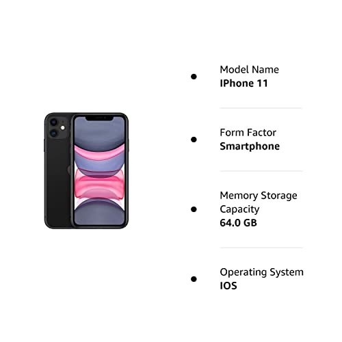 Apple iPhone 11 64GB Black: Cricket Wireless Renewed Smartphone - Image 8
