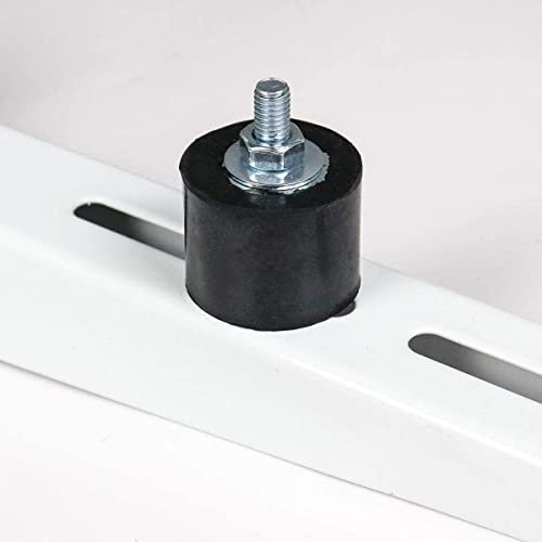 Here's an improved title:
AC Condenser Vibration Mount Bracket M8 Anti-Shock Pads Mini Split Units - Image 3