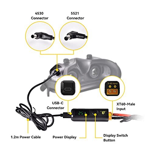 SpeedyBee FPV Goggles Power Cable with BEC for DJI, Fatshark, Walksnail - Image 2