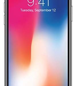 Apple iPhone X, US Version, 256GB, Space Gray - T-Mobile (Renewed)