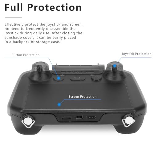 DJI Mavic 3 RC Pro Controller Sunhood Kit - Lanyard, Screen Protector, Accessories - Image 4