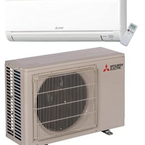 Mitsubishi 9,000 BTU 16 SEER Ductless Mini-Split AC & Heat Pump Efficient