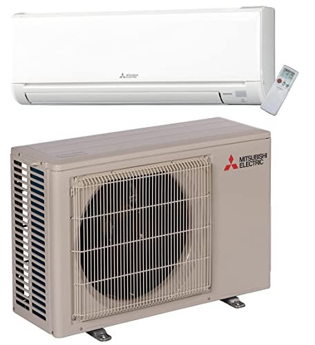 Mitsubishi 9,000 BTU 16 SEER Ductless Mini-Split AC & Heat Pump Efficient