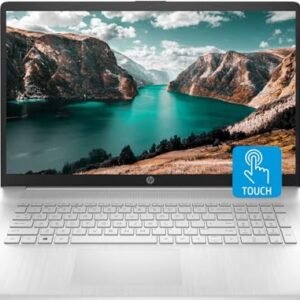 HP 17 Laptop, 17.3" HD+ Touchscreen Display, 12th Gen Intel Core i7-1255U, 64GB RAM, 2TB SSD, Webcam, HDMI, SuperSpeed USB Ports, Wi-Fi 6, Windows 11 Home, Silver