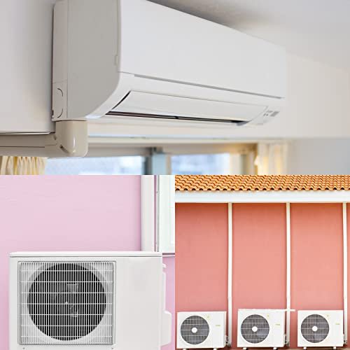 Kalkehay AC Line Set Cover 3" Wide 16.1ft Long Mini Split Tubing Protector Kit - Image 7