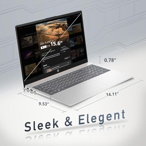 HP 15 Slim Blush Pink Laptop, Ryzen 5, 8GB RAM, 256GB SSD, 15.6" FHD W11 - Image 6