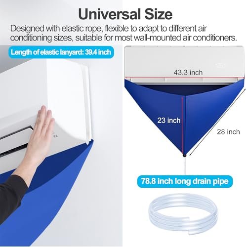 "Universal Mini Split AC Cleaning Bag - Waterproof, Durable, Easy Use" - Image 7