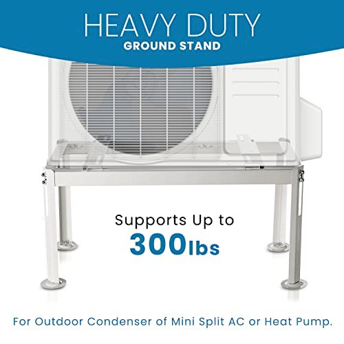 Senville Heavy Duty Universal Mini Split AC Mounting Stand - Outdoor Unit Support - Image 2