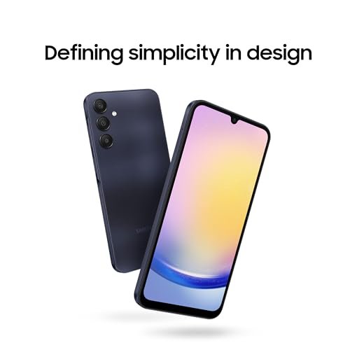 SAMSUNG Galaxy A25 5G: Powerful 128GB Unlocked Smartphone, Triple Camera, Black - Image 3