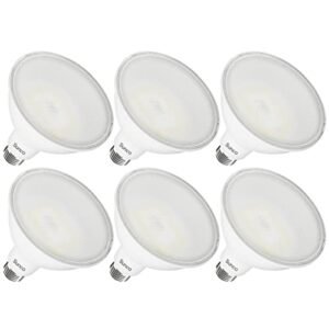 Sunco PAR38 LED Flood Light, Waterproof, 1800 Lumens, Dimmable, 6-Pack