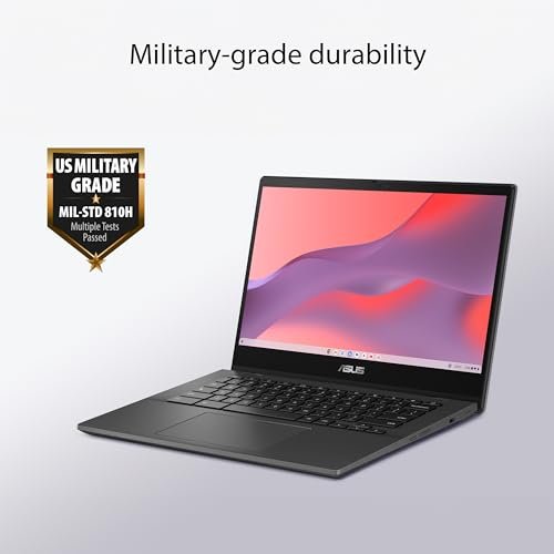 ASUS Chromebook CM14: Lightweight 14" HD Laptop, MediaTek, 4GB RAM, ChromeOS - Image 4