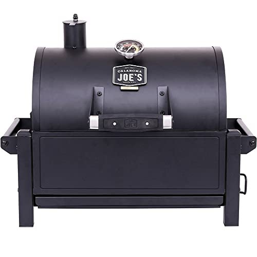 Portable Charcoal Grill | Oklahoma Joe's Rambler Tabletop BBQ Smoker - Image 3